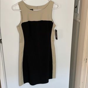 Black and tan dress